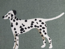 Load image into Gallery viewer, Cafetiere/French Press Wrap Around Cosy in Dog Breed Fabric. Standard or Bespoke Size coffee cosy.