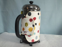 Load image into Gallery viewer, Multi-Colour Spot Coffee Cosy (1L 8-cup)
