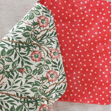 Load image into Gallery viewer, Cafetiere/French Press Cosy in Wm Morris Sweet Briar.
